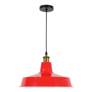 工业风复古市井红色餐厅火锅店饭店餐饮烧烤店商用怀旧店铺小吊灯