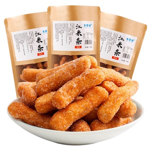 朱爹地传统糕点江米条108g*3包雪花条油枣凑单追剧网红小零食锅巴