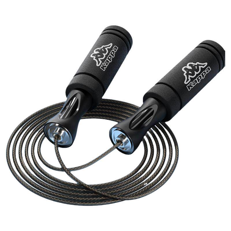 KAPPA跳绳健身减肥运动成人负重燃脂瘦身无绳儿童学生中考专用绳