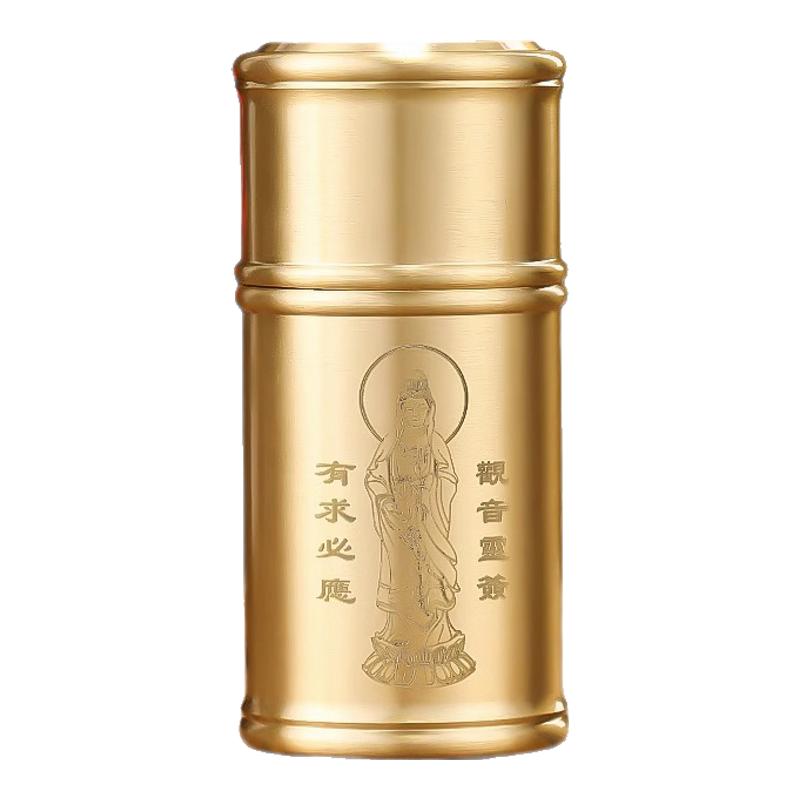 纯铜签筒求签筒寺庙家用游戏道具