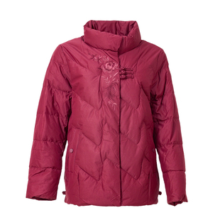 贝特如羽绒服中老年女士冬季妈妈装洋气减龄淑女优雅保暖外套ES