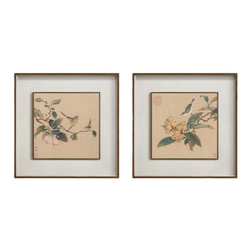 工笔新中式风宋代花鸟故宫名画