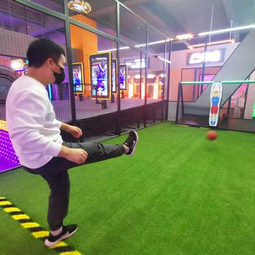 布努托大型商用单人互动数字运动模拟体验馆游乐园足球守门员娱乐