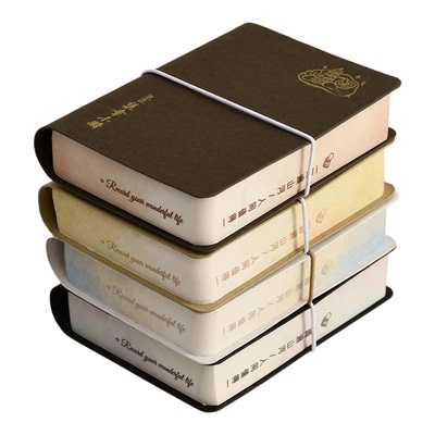 洢莎儿超厚迷你空白随身笔记本