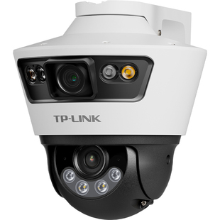 普联TP-LINK摄像头4g无线室外家用防水全彩监控器360度全景手机远程摄影