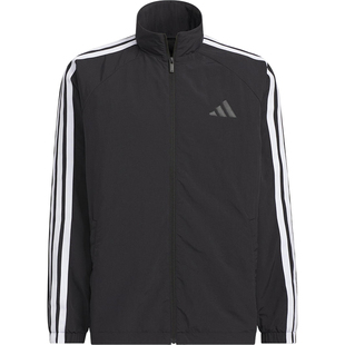 Adidas/阿迪达斯正品2025春款男士经典插肩袖运动宽松外套KC3892