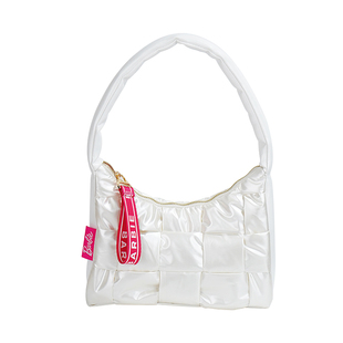 Barbie芭比官方正品粉色腋下包新款单肩包时尚女款包包新年礼物