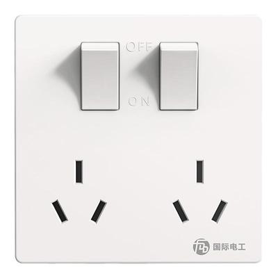 原位扩展多孔插座带独立分控开关
