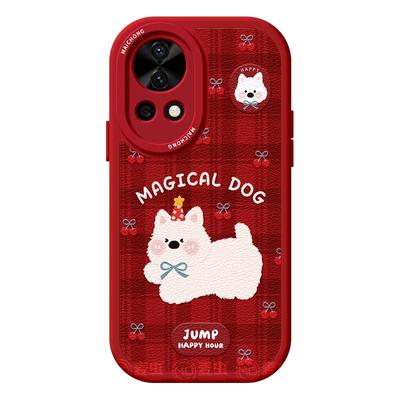 适用华为nova13手机壳女款nova12pro保护套全包novo11硅胶9防摔8小羊皮7se活力版6蛇年10新年ultra狗狗hi软外