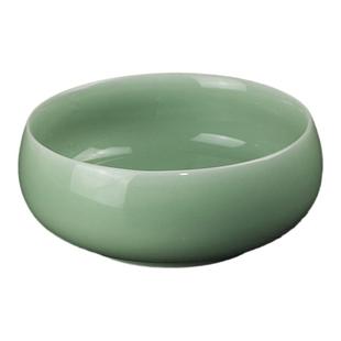 天天练青瓷笔洗陶瓷大号洗毛笔文房四宝书法国画用品墨池水洗笔缸