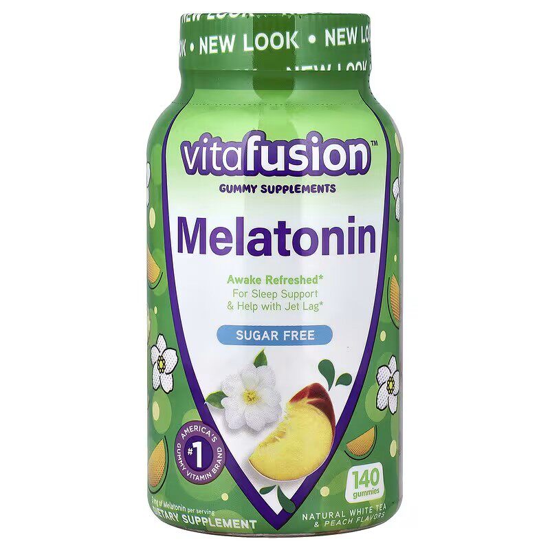 美国vitafusion褪黑素140粒3mg