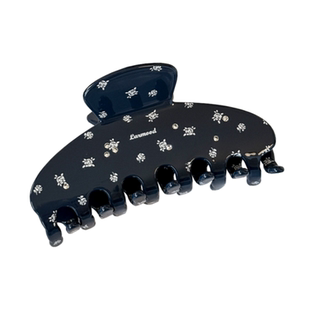 Bellar/larmood原创deepblue  Floral美式复古少女氛围感碎花发夹