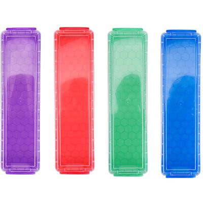 青竹美术彩色考试油画便携铅笔盒