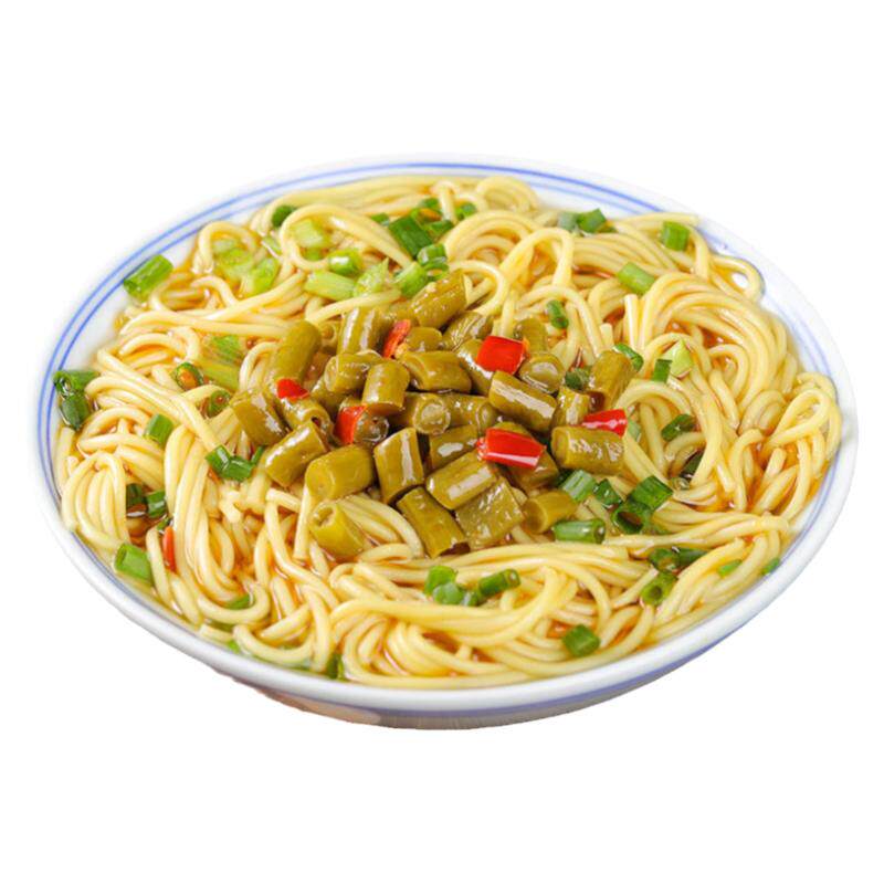 香辣酸豆角拌饭菜农家自制