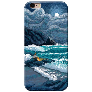 花田火车适用iPhone8plus苹果Xsmax手机壳6s小清新7梵高XR文艺油画风5se第一1二2三3代五六七八女款软