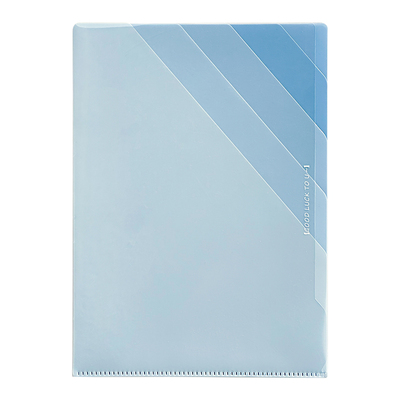 渐变多层文件夹简约大容量文件袋