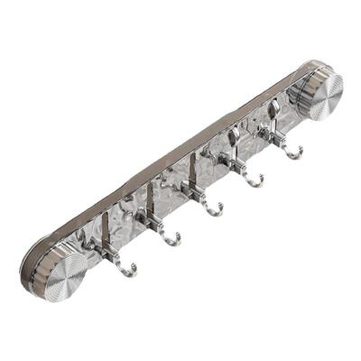 吸盘挂钩免打孔强力承重浴室门后挂勾卫生间厨房壁挂挂衣钩子一排