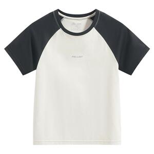 伯希和户外T恤男女童春季上衣防晒