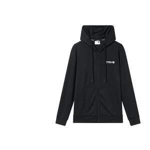 中国乔丹运动卫衣男士2024秋季新品男士宽松连帽休闲针织外套上衣