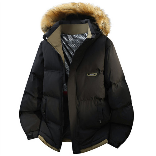 NASA STUSY美式2025冬季男款棉衣加厚保暖棉袄派克服羽绒棉服外套