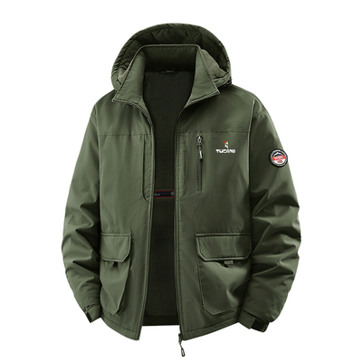 啄木鸟夹克男工装百搭冲锋衣外套