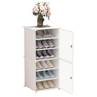 简易鞋架门口家用防尘鞋子鞋盒收纳盒多层宿舍小鞋柜2026新款爆款
