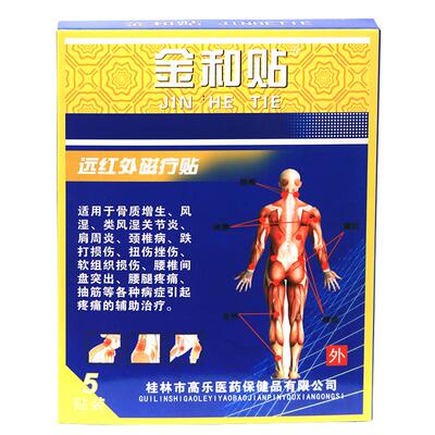 金和贴腰椎间盘突出肩周炎