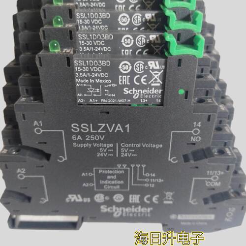 议价Schneider施耐德SSL1D03BD 15-30VDC SSLZVA1 固态继电器
