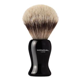 MONDIAL1908男士胡须刷獾毛意大利进口剃须膏起泡刷树脂手柄
