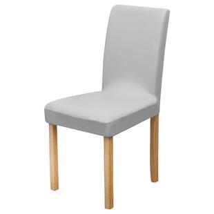 弹力防水皮椅套罩凳子座椅套一体家用通用皮革饭桌餐椅子套罩皮的