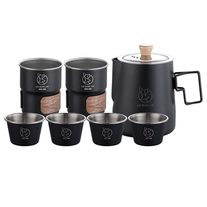 鹿险家304茶具套装多款多色可选