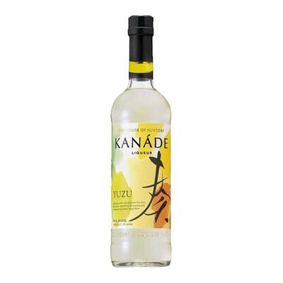 日本直邮三得利KANADE〈奏〉系列利口酒 柚子 40度 700ml新款