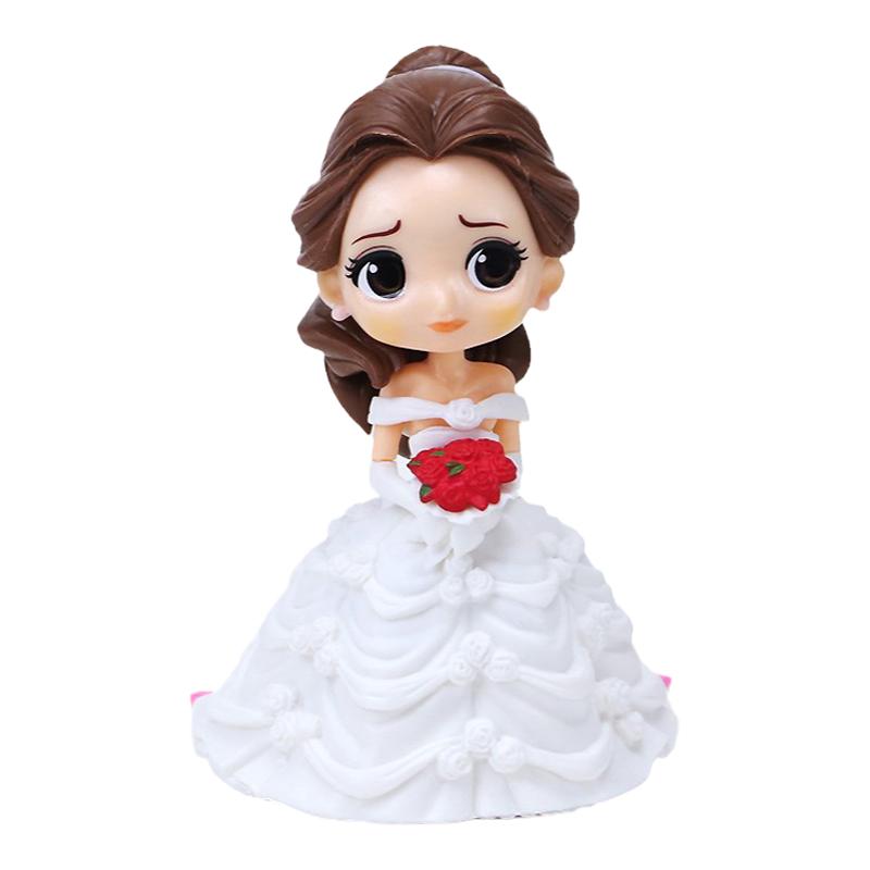 灰姑娘白雪公主贝尔生日蛋糕装饰
