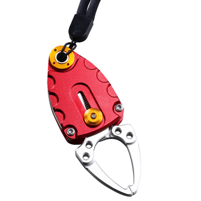 迷你微物控鱼器路亚钳一体套装铝合金多功能小剪刀抓鱼器夹鱼钳子