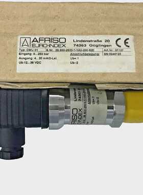 AFRISO EUROINDEX DMU01 Pressure Transmitter 0.. 250 bar 4..2
