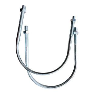 电镀锌U型抱箍水泥杆电线杆承重支架管道卡箍U型管 卡圆钢抱箍M16