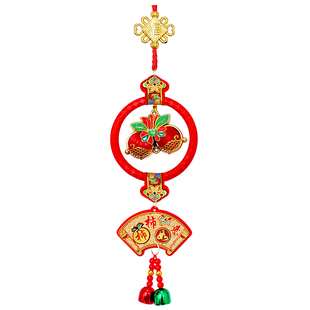 风铃挂饰小葫芦铃铛挂件新年乔迁装饰过年福字春节客厅装饰用品