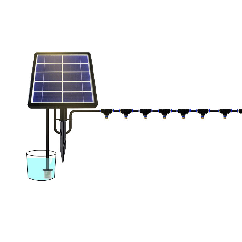 太阳能定时喷雾滴灌浇水器