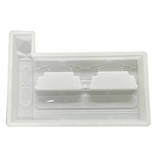 花园花池围栏模具仿古栅栏水泥制品塑料磨具造型庭院菜园围边石