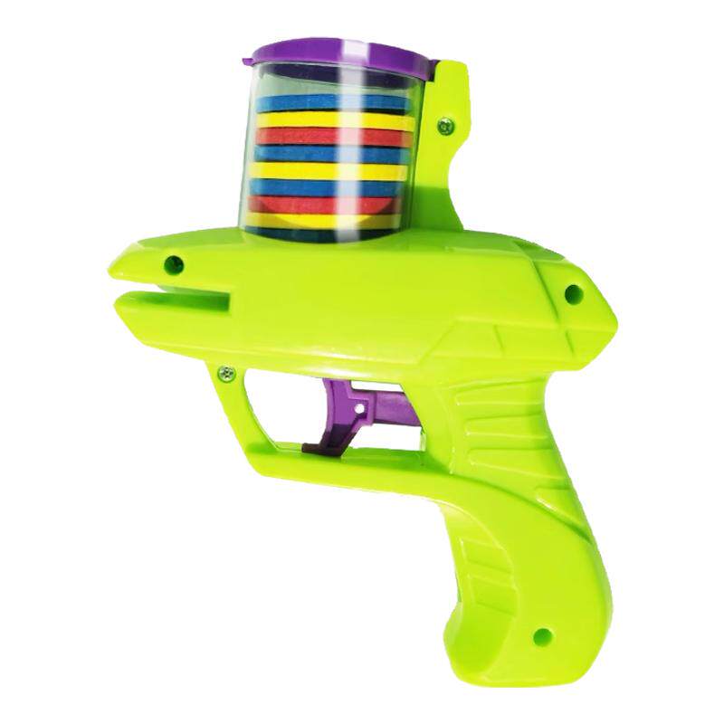 儿童软弹枪玩具萝卜枪飞盘飞碟连发弹射手枪萝卜刀男女孩益智摆摊