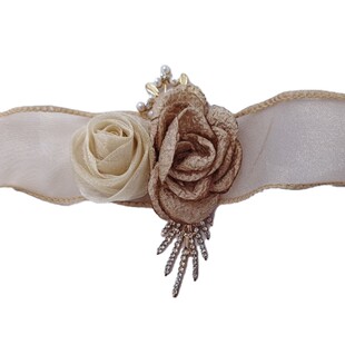 手腕花伴娘高级感婚礼结婚新娘手花手环花胸花仙姐妹团白色伴手礼