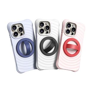 智恩液态硅胶磁吸环手机指环扣magsafe指环扣懒人磁力背贴适用于华为mate60pro磁吸支架小米安卓手机壳通用款