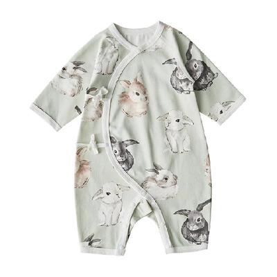 OAKFAMILY秋季纯棉幼儿连体衣