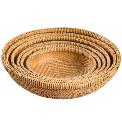 农家腾越手工制品篮子竹编簸箕