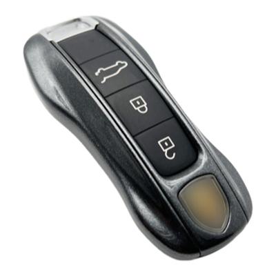 适用于保时捷火山灰色钥匙壳扣新卡宴macan911帕拉梅拉718Taycan