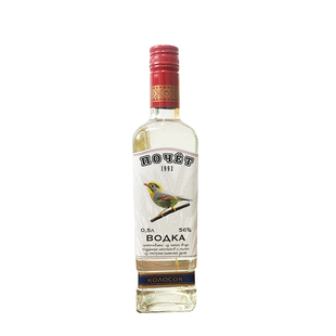 乌克兰进口小鸟麦穗伏特加500ml高度白酒烈性洋酒基酒鸡尾酒