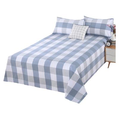 精梳纯棉老粗布床单三件套 全棉加厚床单单件双人被单1.5m1.8m床