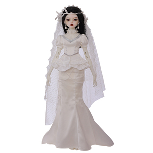 原创正版bjd4分娃娃黛尔贵族法式复古新娘SD关节可动树脂人形玩偶