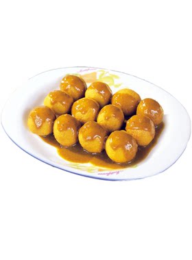 咖喱关东煮四海鱼蛋鱼蛋冷冻丸子