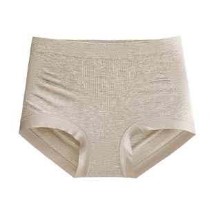 美宅内裤女2025新款100A抑菌裆独立包装大码无缝收腹女式平角短裤